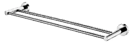 ACS 01-02 C — Double Towel Bar