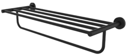 ACS 01-16B BL — Double Towel Rack