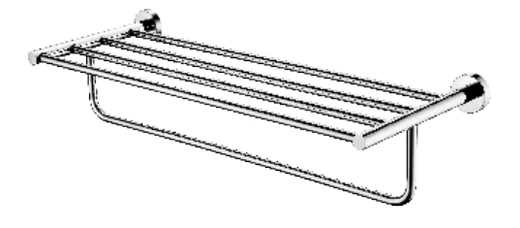 ACS 01-16B C — Double Towel Rack