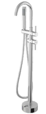 SAM - GT1 2 — Floor Standing Bathtub Shower Set