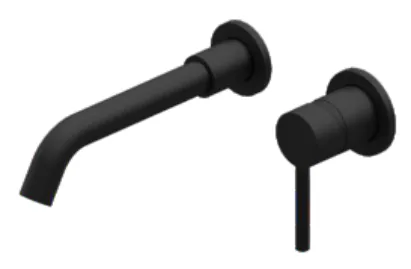 SAV - MP1 BL — Wall-Mounted Mixer Basin Faucet