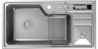 KS1 - 01 — Top Mounted Kitchen Sink