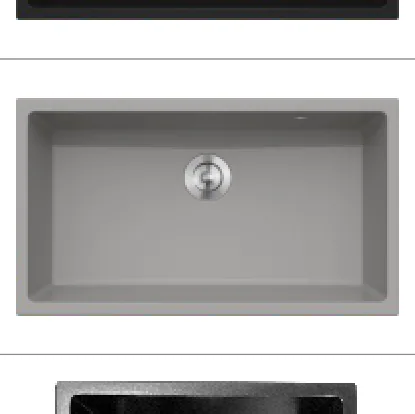 KS1 - 15G — Undermount Granite Kitchen Sink
