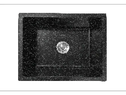 KS1 - 27AB — Undermount/Top Mounted Granite Kitchen Sink