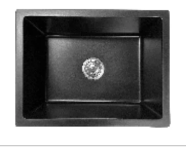 KS1 - 27TB — Undermount/Top Mounted Granite Kitchen Sink