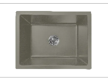 KS1 - 27WG — Undermount/Top Mounted Granite Kitchen Sink