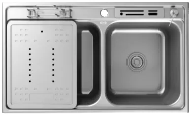 KS2 - 01 — Top Mounted Kitchen Sink