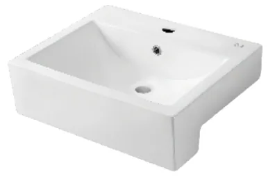 CWH 26-R — Semi-Recessed Wash Basin