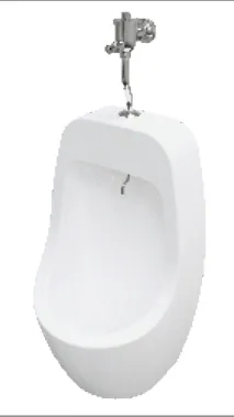HU 03 M — Wall Hung Urinal with Nozzle